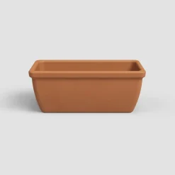 Maceta de barro Artevasi terracota Siza jardinera
