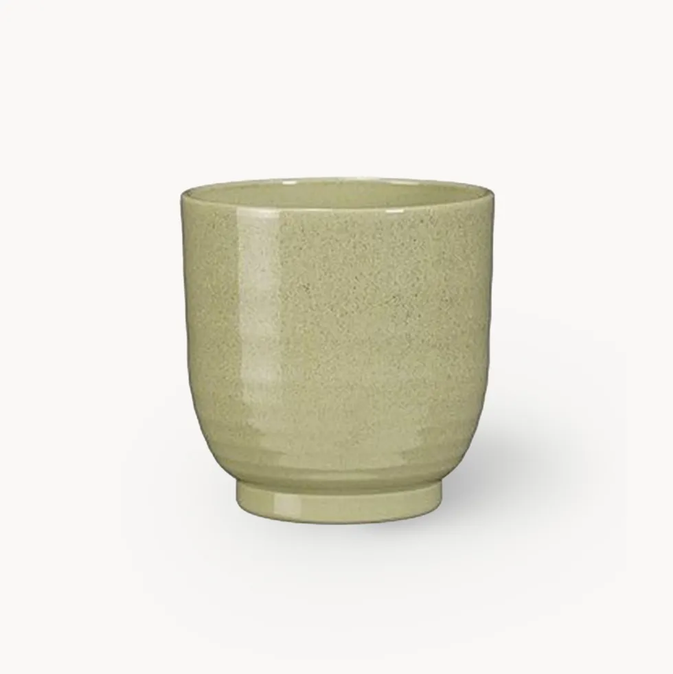 Maceta de Interior Mica Lisa beige