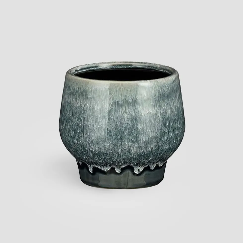 Maceta de Interior Mica Monta azul