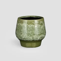 Maceta de Interior Mica Monta verde oscuro