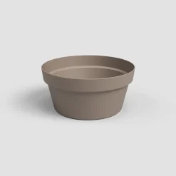 Maceta de plástico Artevasi taupe Capri bol