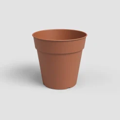 Maceta de plástico Artevasi terracota Magadascar redonda