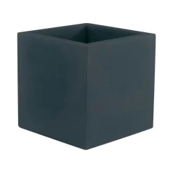 Maceta de Resina Fang Antracita Cubo - Vondom