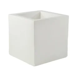 Maceta de Resina Fang Blanco Cubo -Vondom