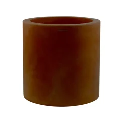 Maceta de Resina Fang Bronce Cilindro - Vondom