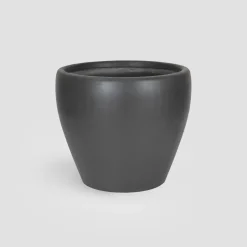 Maceta Discom Memphis grafito (Campana)