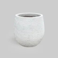 Maceta Fronda Angkor blanco (Maceta volo)