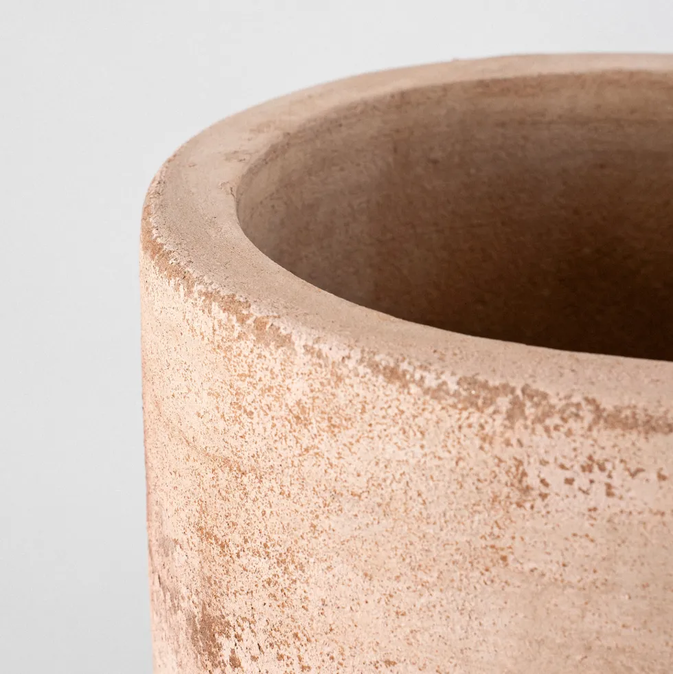 Maceta Fronda Antique Cilindro Sifo