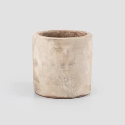 Maceta Fronda Antique Cilindro Sifo