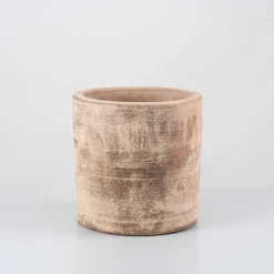 Maceta Fronda Antique Cilindro Sifo