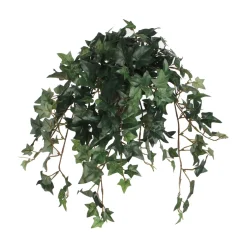 Maceta hierba verde artificial