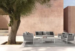 Mesa de centro para jardín Bizzotto FLORENCIA blanco