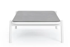 Mesa de centro para jardín Bizzotto FLORENCIA blanco