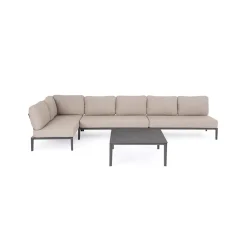 Mesa de comedor exterior Bizzotto GERALD antracita