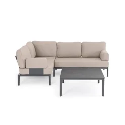 Mesa de comedor exterior Bizzotto GERALD antracita