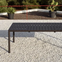 Mesa de comedor exterior Nardi TEVERE terra extensible