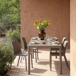 Mesa de comedor exterior Nardi TEVERE tórtora extensible