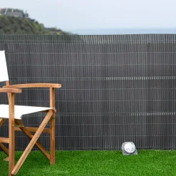 Ocultación de Mimbre sintético ecológico VIMET LOP Antracita