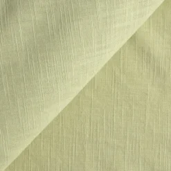Pack de 2 servilletas de algodón efecto lino con flor bordada Florgu