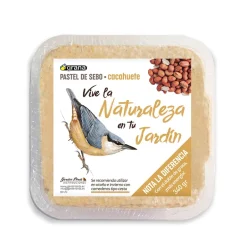 Pastel de sebo con trozos de cacahuete (340 g)