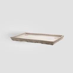 Plato para jardinera Discom Toscana vulcano (rectangular)