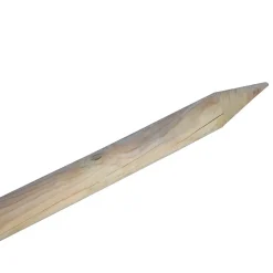 Poste madera redondo