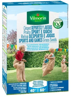 Semillas de césped Vilmorin para deportes y juegos