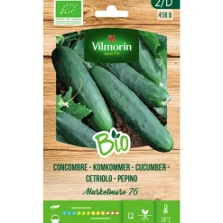 Semillas Pepino Marketmore Bio Vilmorin