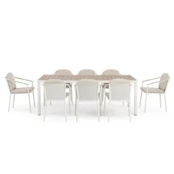 Set de mesa y sillas jardin Bizzotto ULISES piezas
