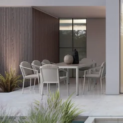 Set de mesa y sillas jardin Bizzotto ULISES piezas