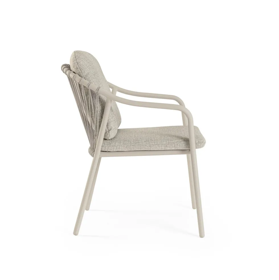Silla de jardín Bizzotto EDVIGE gris