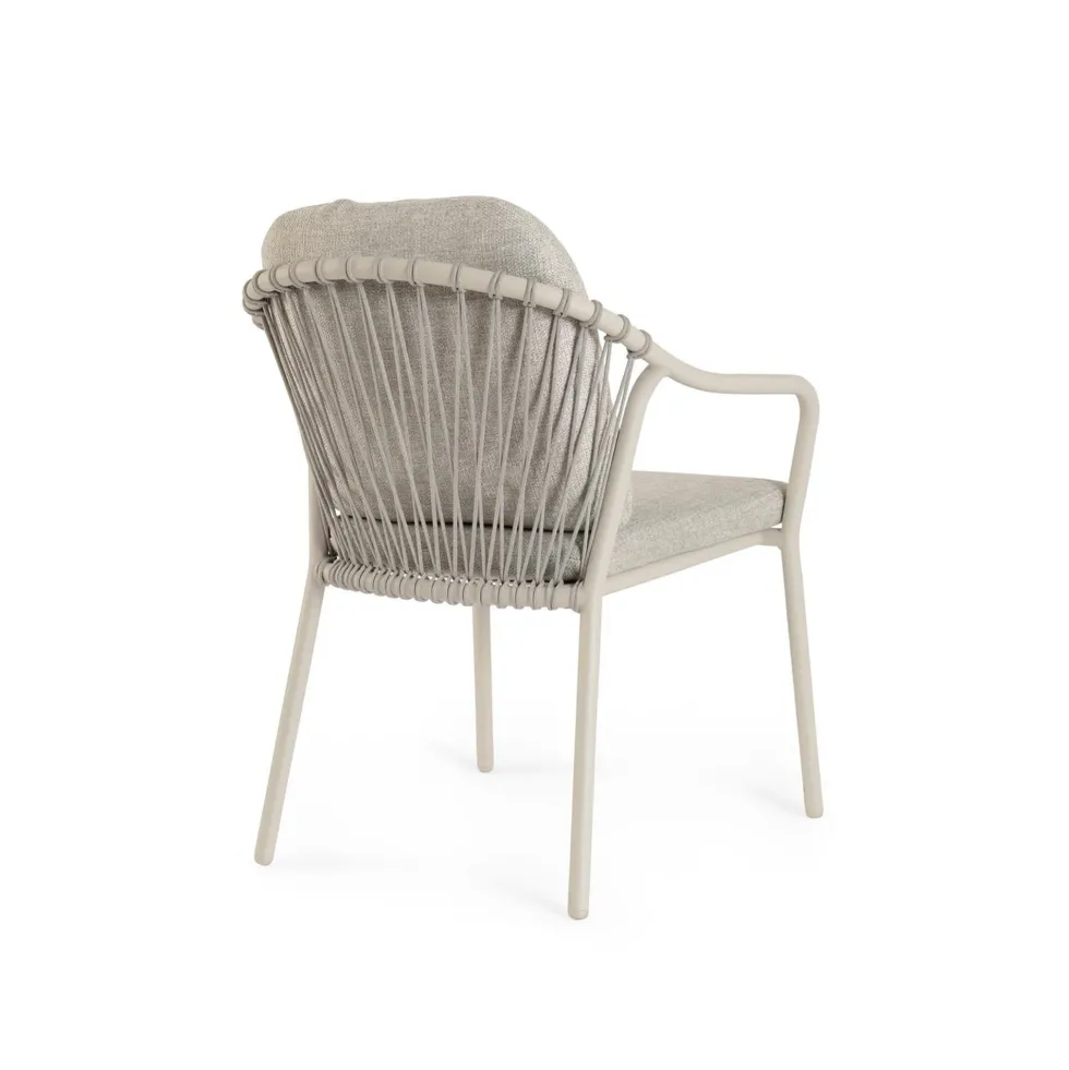 Silla de jardín Bizzotto EDVIGE gris