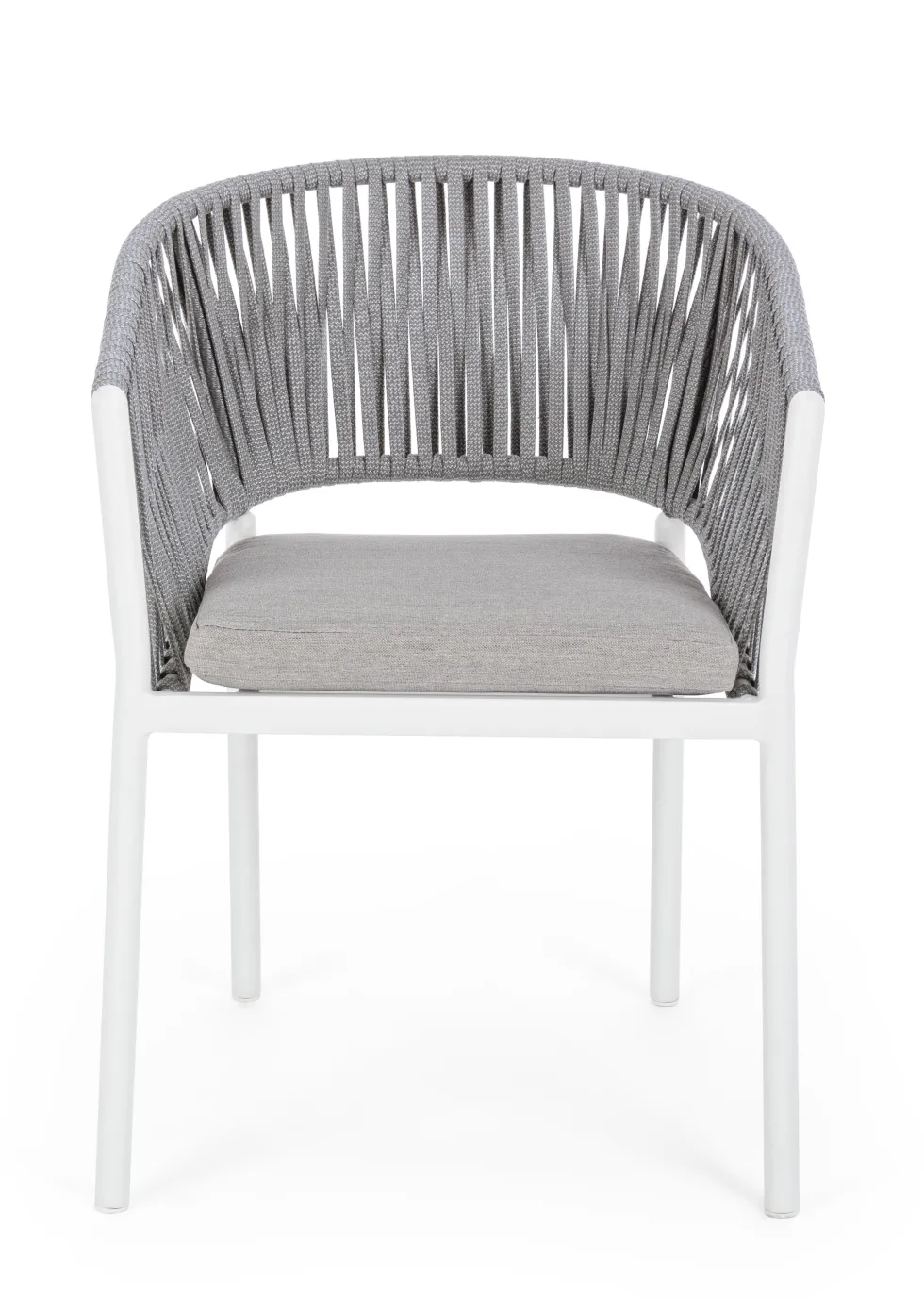 Silla de jardín Bizzotto FLORENCIA blanco con brazos
