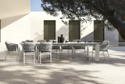 Silla de jardín Bizzotto FLORENCIA blanco con brazos