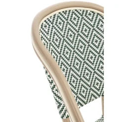 Silla de jardín Bizzotto SILVEIRA verde/blanco