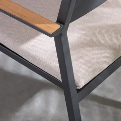 Silla de jardín Bizzotto ZELMAR antracita