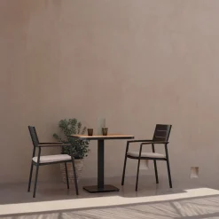 Silla de jardín Bizzotto ZELMAR antracita