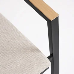 Silla de jardín Bizzotto ZELMAR antracita