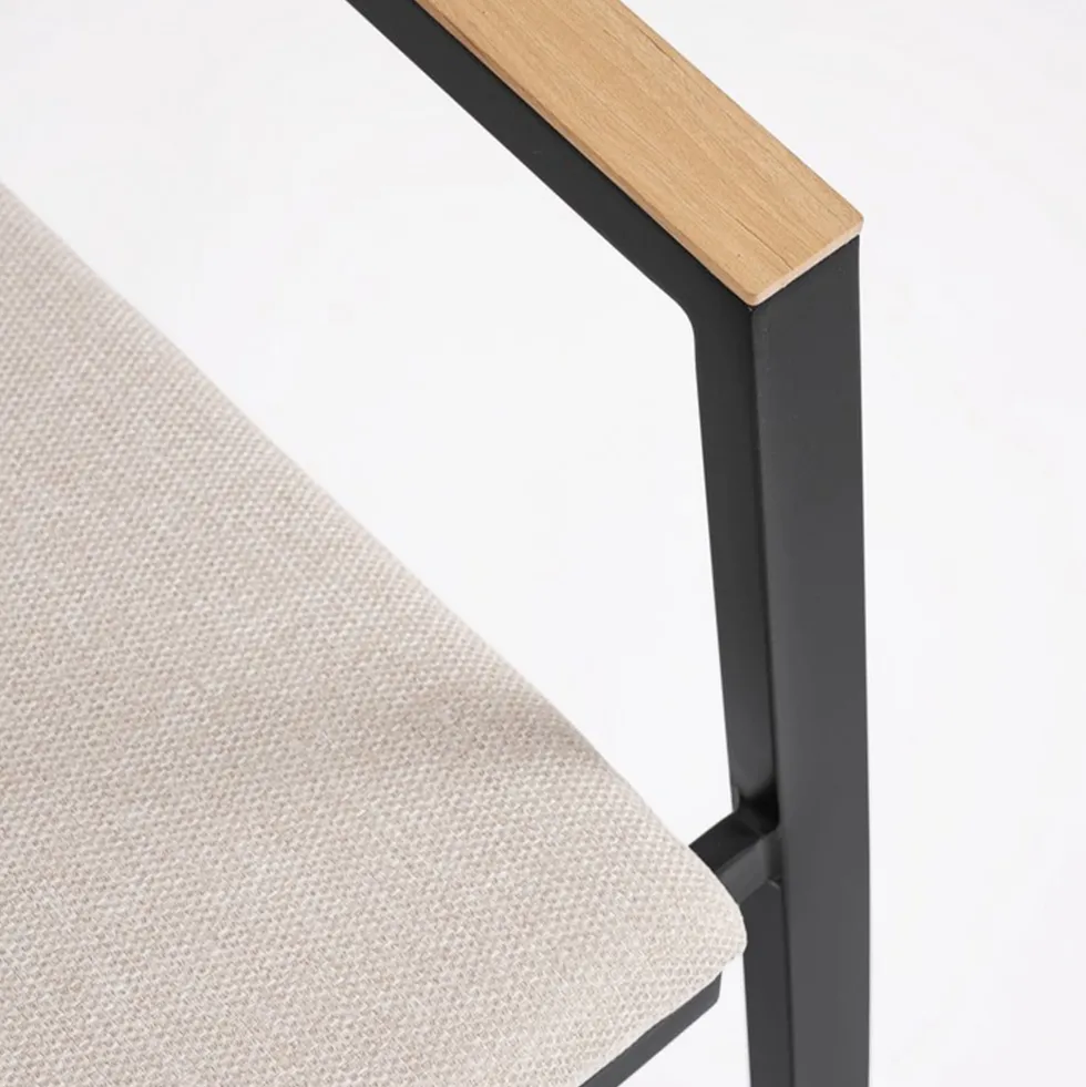 Silla de jardín Bizzotto ZELMAR antracita