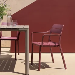 Silla de jardín Nardi CASSIA corda con brazos