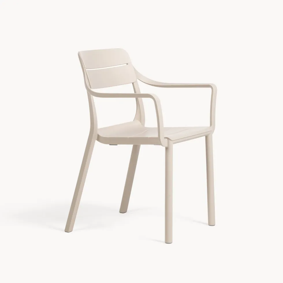Silla de jardín Nardi CASSIA corda con brazos