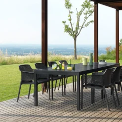 Silla de jardín Nardi NET antracita