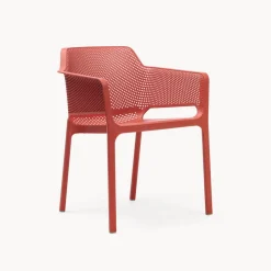 Silla de jardín Nardi NET corallo