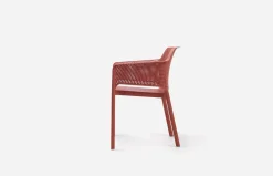 Silla de jardín Nardi NET mostaza con brazos