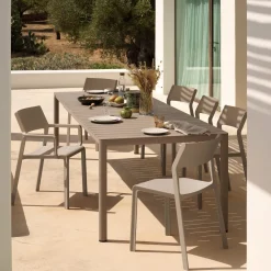 Silla de jardín Nardi TRILL tortora