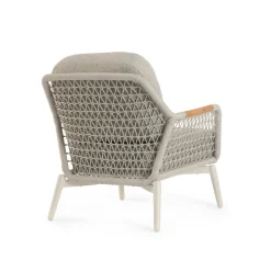 Sillón butaca de jardín Bizzotto EULERO gris