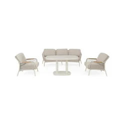Sillón butaca de jardín Bizzotto EULERO gris