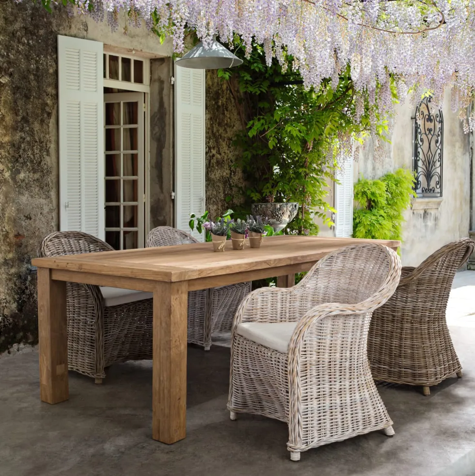 Sillón butaca de jardín Bizzotto MARTIN beige
