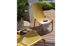 Sillón butaca de jardín Nardi NET LOUNGE mostaza