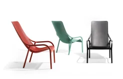 Sillón butaca de jardín Nardi NET LOUNGE blanco